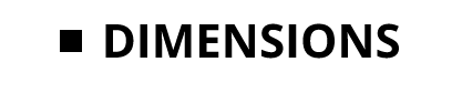 Dimensions
